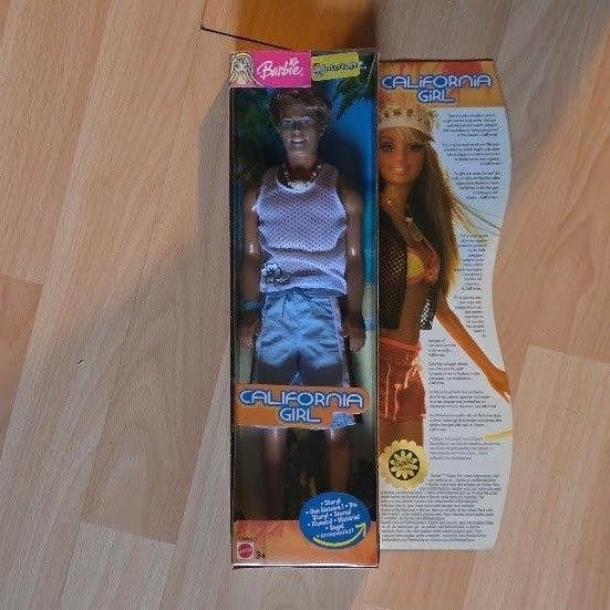 Barbie Cali Girl Ken Surf Boy  C6464, Ophalen of Verzenden, Nieuw, Pop