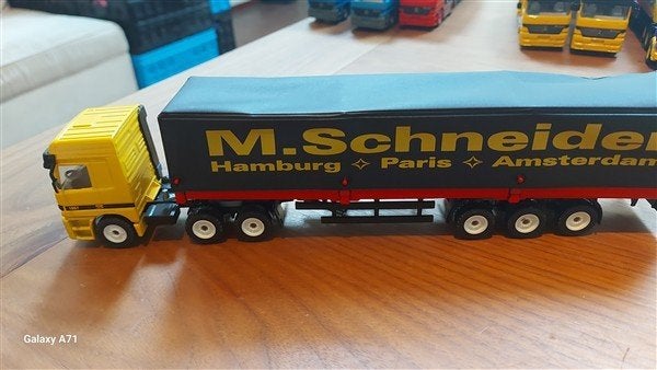 Siku 3815 Mercedes Schneider, Ophalen of Verzenden, Zo goed als nieuw, Bus of Vrachtwagen, SIKU