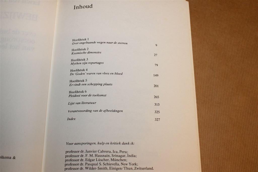 Bewijzen — Buitenaardse Oorsprong Leven Von Däniken 1978, Ophalen of Verzenden, Gelezen, Overige onderwerpen, Achtergrond en Informatie