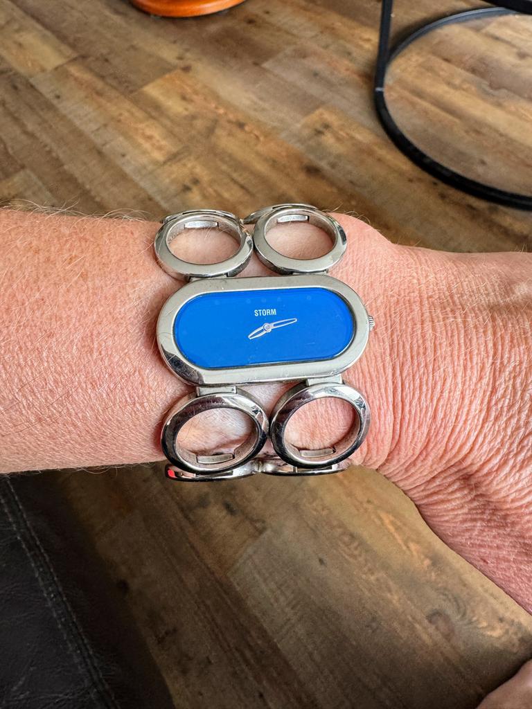 Storm Horloge 'Storm Blue' - Mooi cadeau voor Moederdag, Sieraden, Tassen en Uiterlijk, Horloges | Dames, Overige merken, Gebruikt
