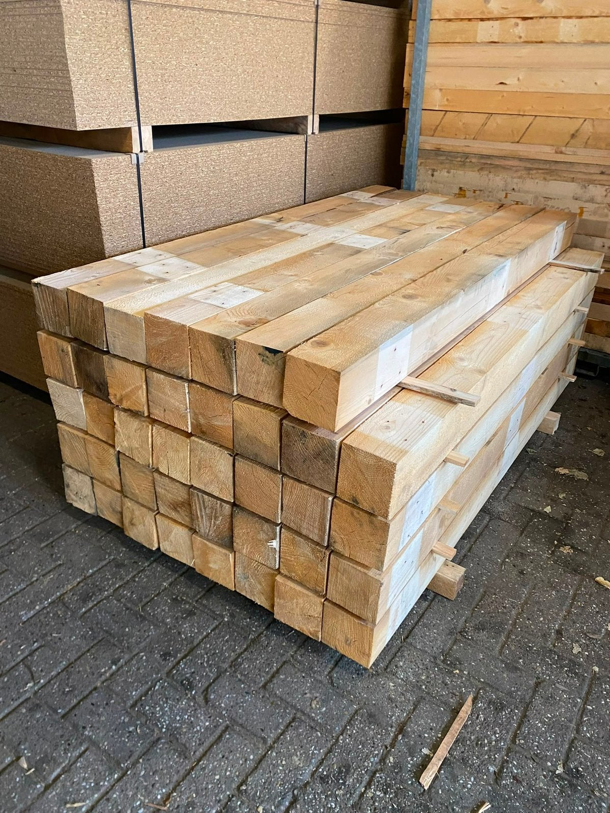 Overkapping palen, Tuin en Terras, Ophalen, Zo goed als nieuw, 250 cm of meer, Palen