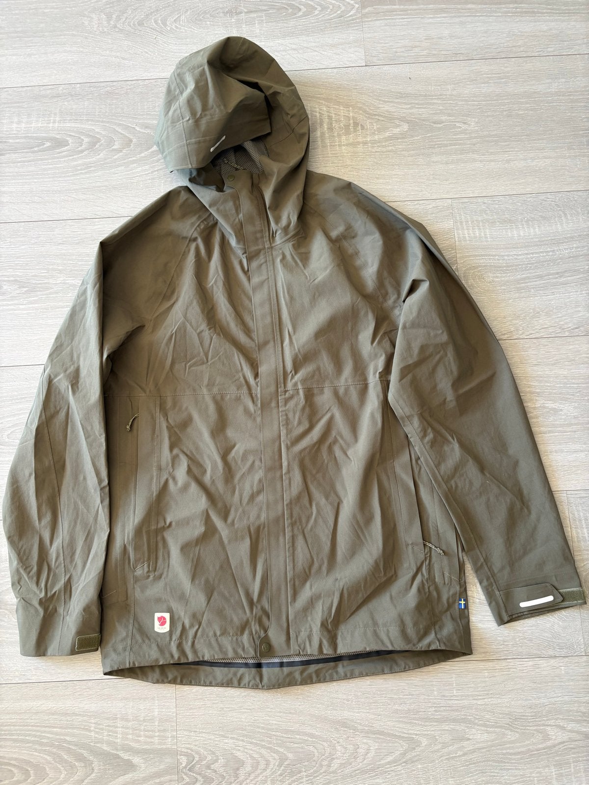 Fjallraven HC Hydratic Trail Jacket - Waterdicht & Ademend, Verzenden, Zo goed als nieuw, Maat 48/50 (M), Groen