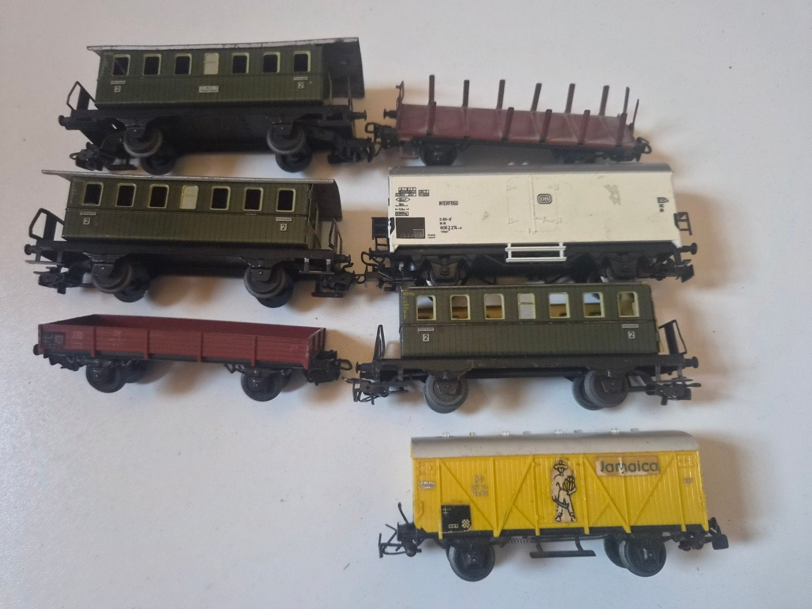 Marklin loop of sloop wagons, Hobby en Vrije tijd, Wisselstroom, Gebruikt, Wagon, Ophalen of Verzenden