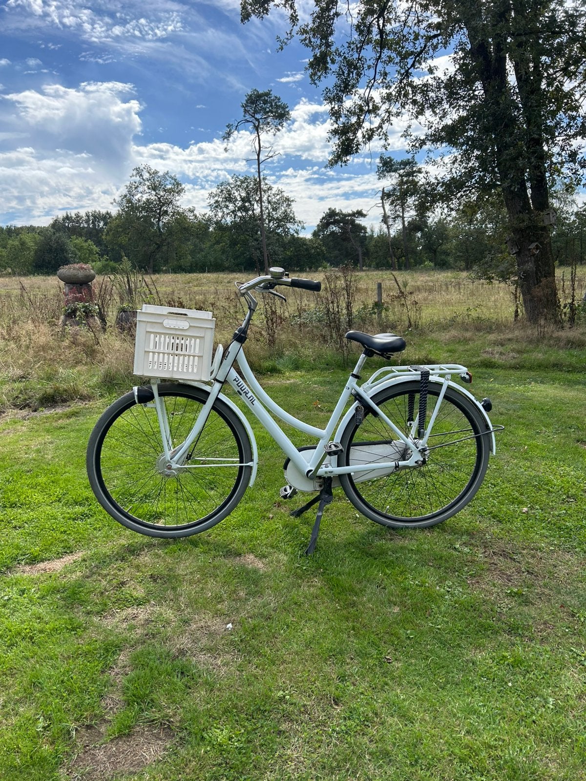 Mooie dames fiets gazelle puur nl in goede staat, Ophalen, Gebruikt, Trommelrem, Handrem