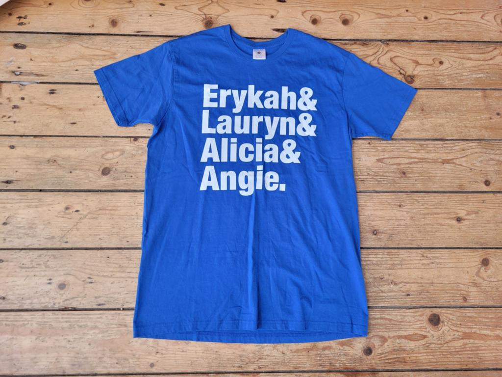 Erykah Badu, Lauryn Hill, Alicia Keys, Angie Stone Shirt LP, Ophalen of Verzenden, Zo goed als nieuw, Kleding