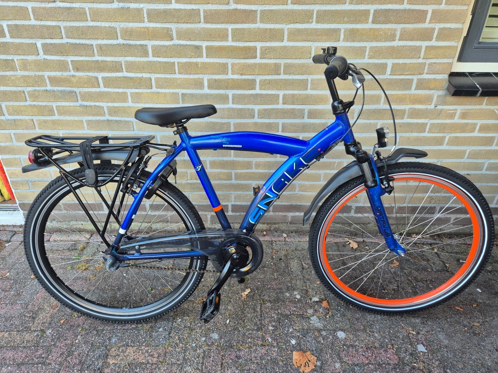 Batavus Snake 26 inch (48) - Zeer nette - jongensfiets, Terugtraprem, Versnellingen, Batavus Snake Alpina Trial Yabber cube bulls loekie sparta