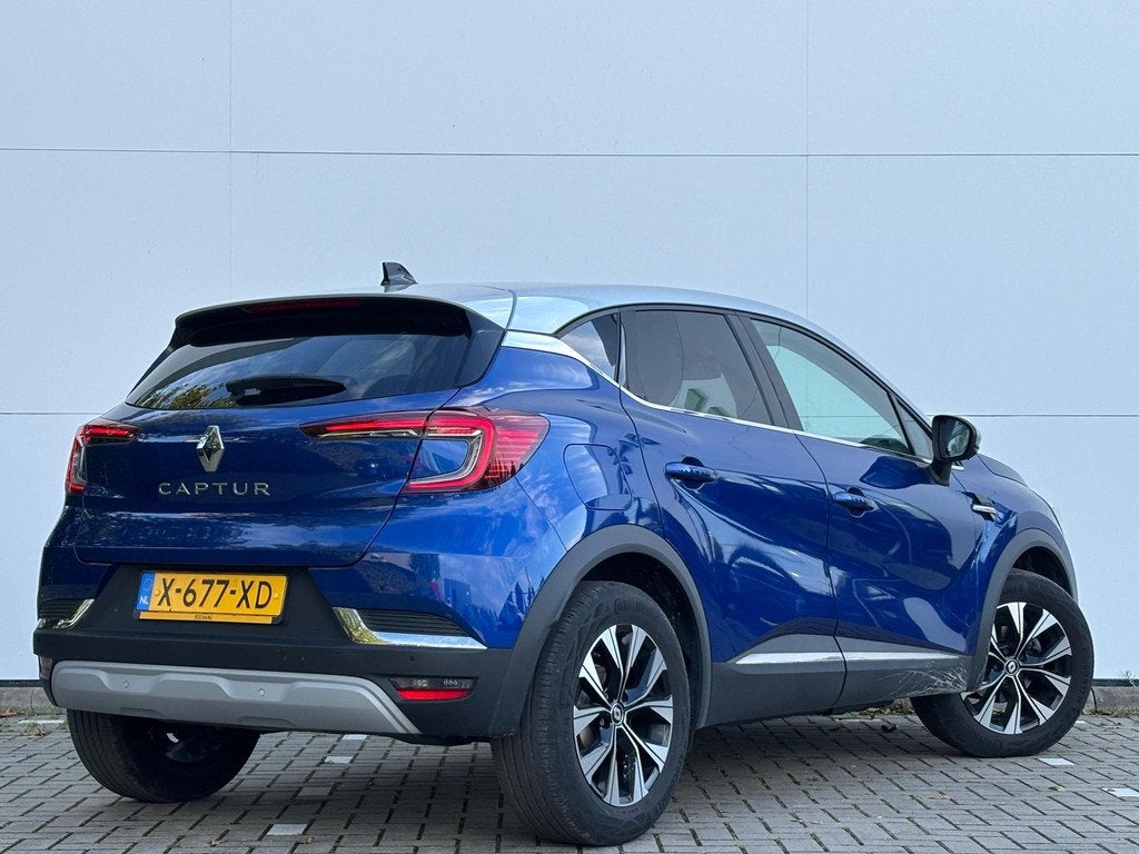 Renault Captur 1.0 TCe 90 techno Digitaal scherm | Muiltimed, Voorwielaandrijving, Gebruikt, Euro 6, Blauw