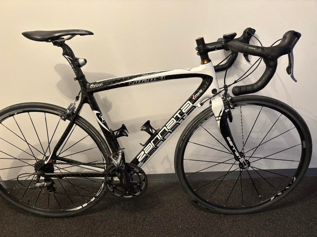 Prachtige carbon racefiets Zannara Z81 maat 54, Fietsen en Brommers, Fietsen | Racefietsen, Carbon, Zo goed als nieuw, Meer dan 20 versnellingen