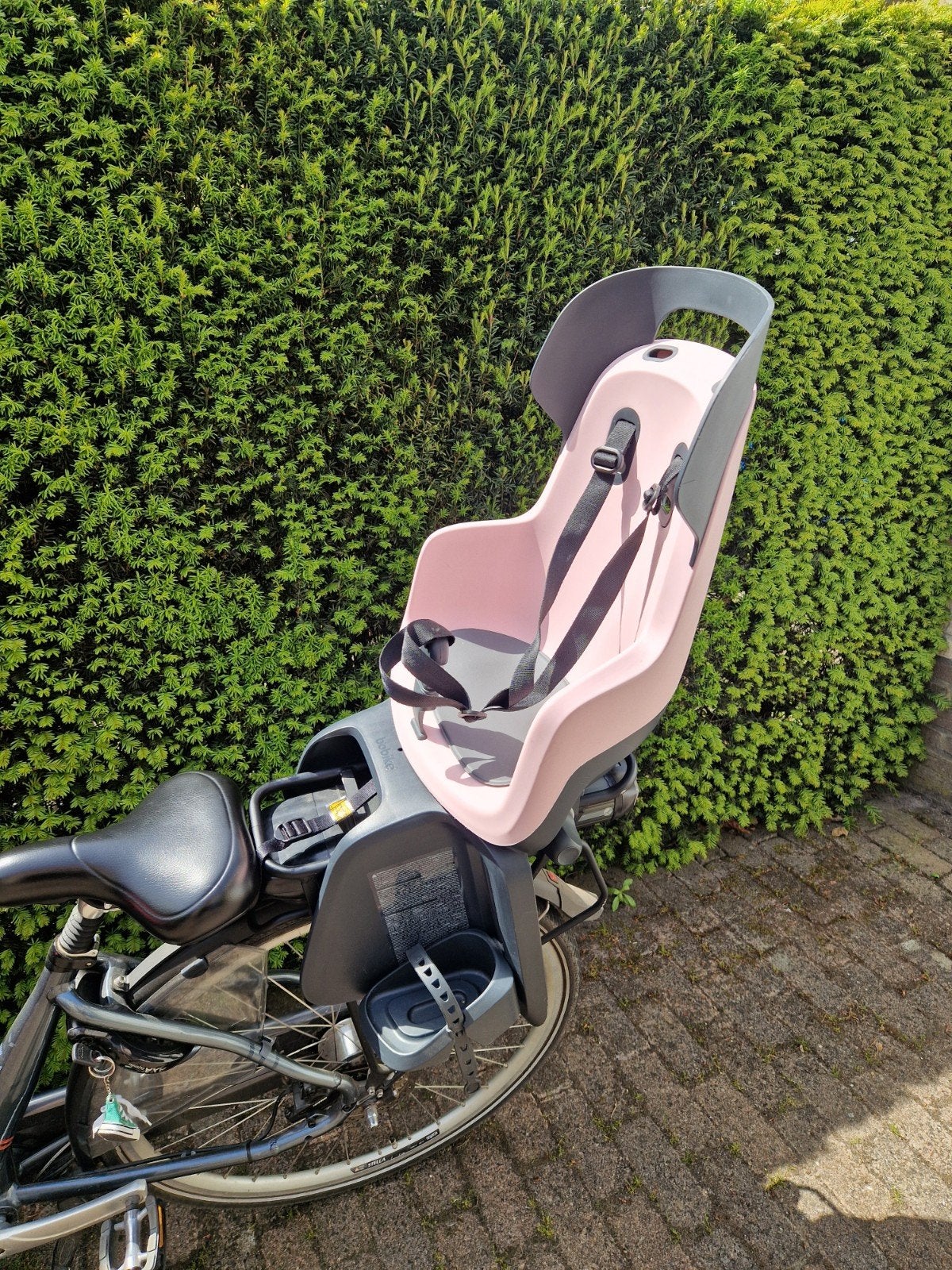"NIEUW" Bobike Maxi Go carrier Cotton Candy Pink, Ophalen, Achterzitje, Voetsteuntjes, Bobike Yepp Junior Qibbel Urban Iki polisport