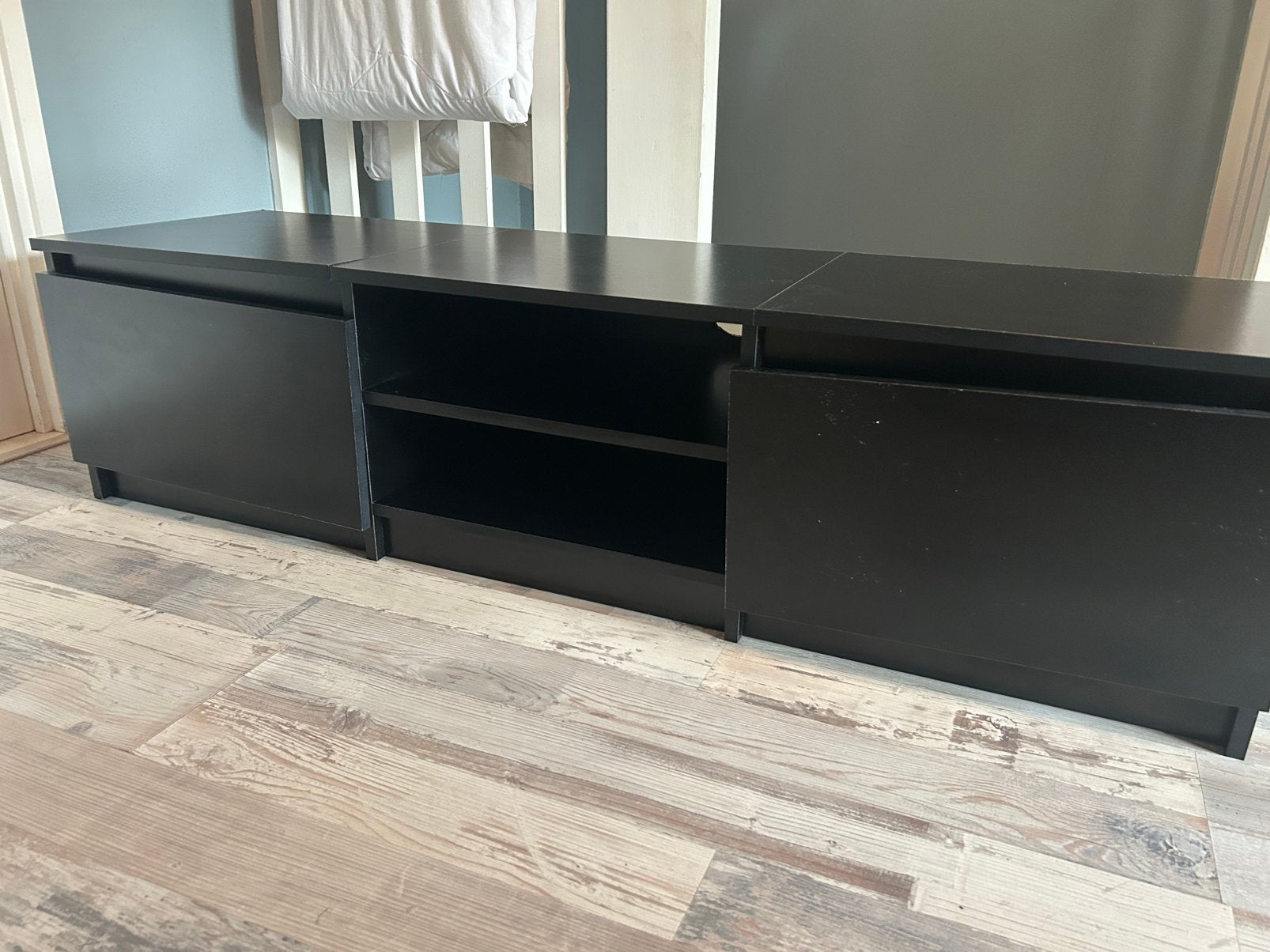 Tv meubel, Ophalen, 100 tot 150 cm, Zo goed als nieuw, Minder dan 100 cm