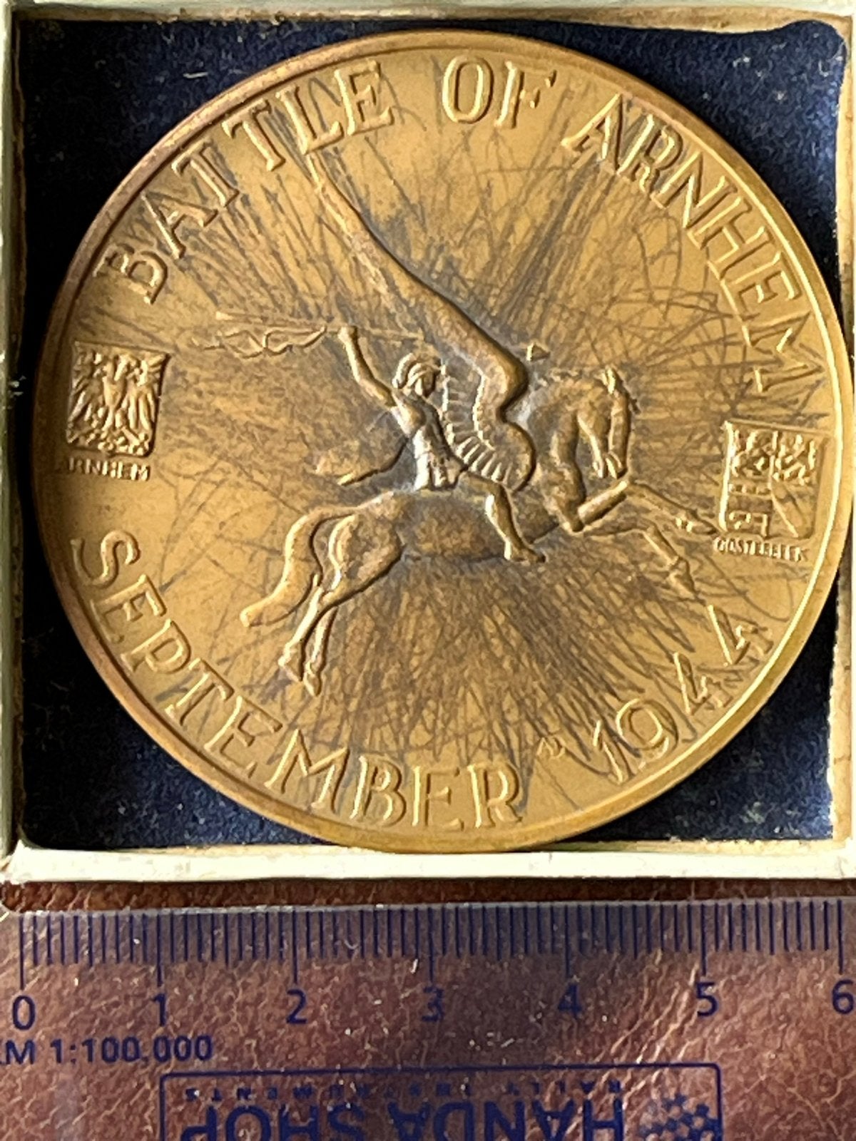Slag om Arnhem Medaille - September 1944, Ophalen of Verzenden, Overige soorten, Nederland, Lintje, Medaille of Wings