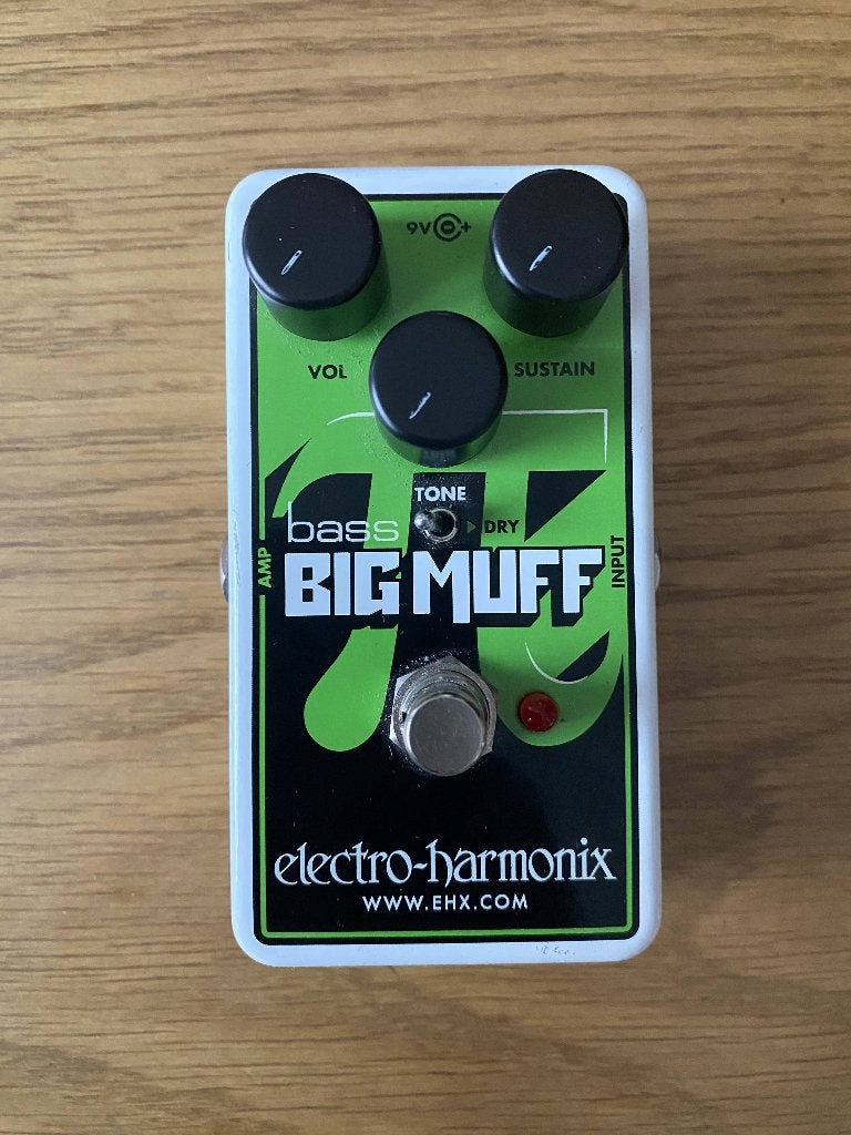 Electro Harmonix Nano Bass Big Muff, Muziek en Instrumenten, Ophalen of Verzenden, Zo goed als nieuw, Distortion, Overdrive of Fuzz