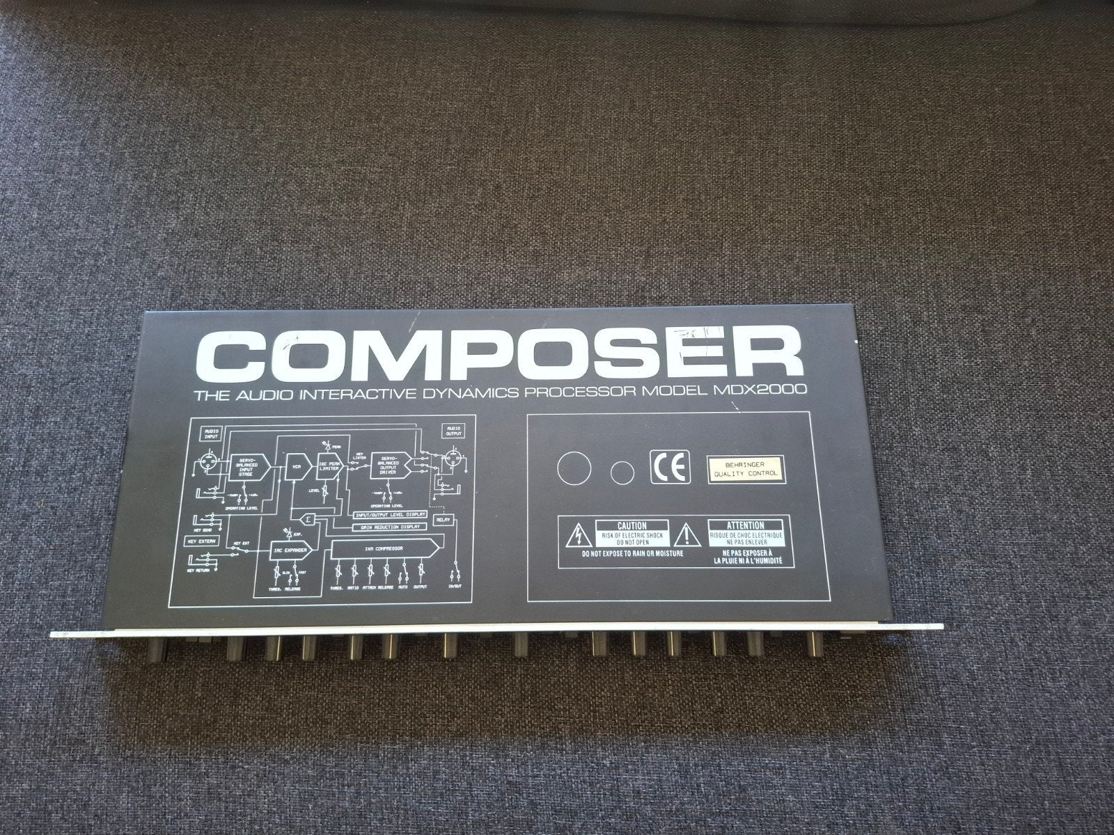Behringer Composer MDX2000 Audio Dynamics Processor, Ophalen, Gebruikt