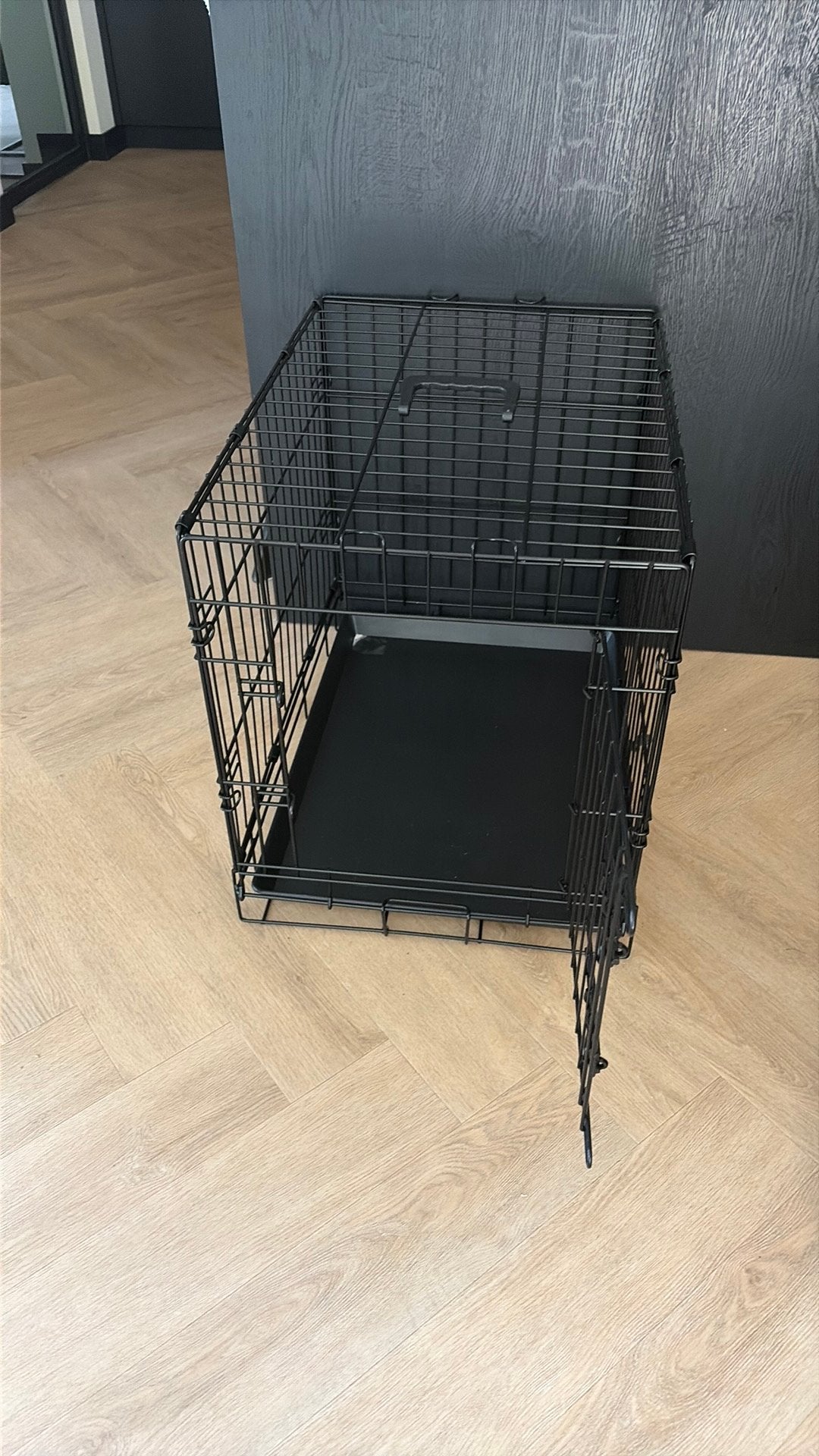 Hondenbench maat S, Dieren en Toebehoren, Ophalen, Zo goed als nieuw, Minder dan 75 cm, Minder dan 65 cm