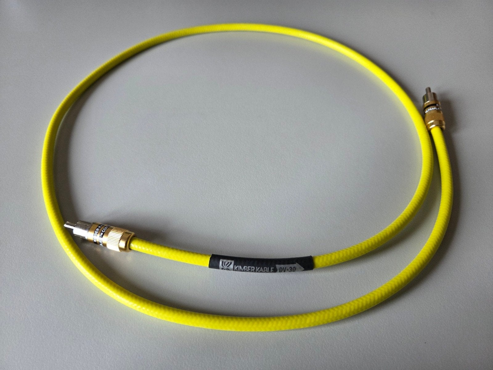 OCCASION Kimber Kable DV-30 RCA S/PDIF 75 Ohm 1,0 meter, Rietlaan 4, 3851 PA Ermelo, Info@heak.nl, Ophalen of Verzenden, Zo goed als nieuw
