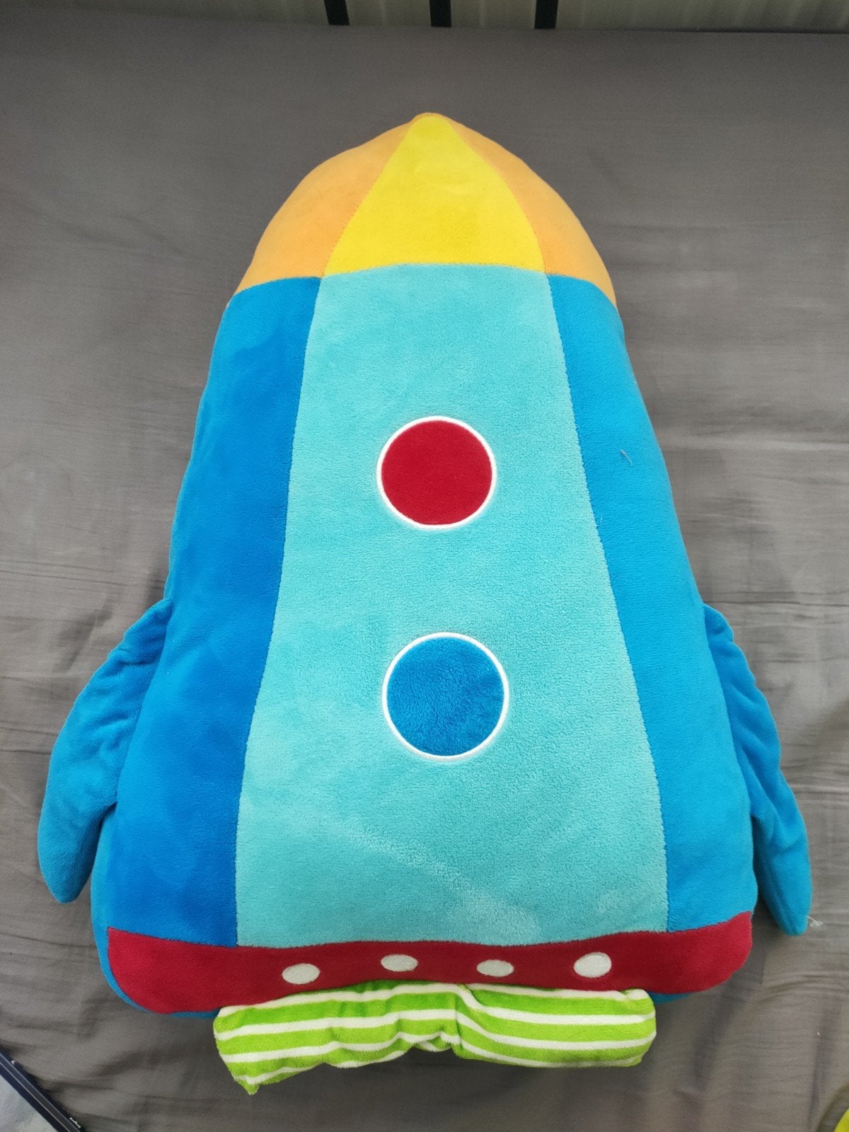 Leuke raket knuffel- Funny Pillow Raket, Overige merken, Overige karakters, Overige typen, Ophalen of Verzenden