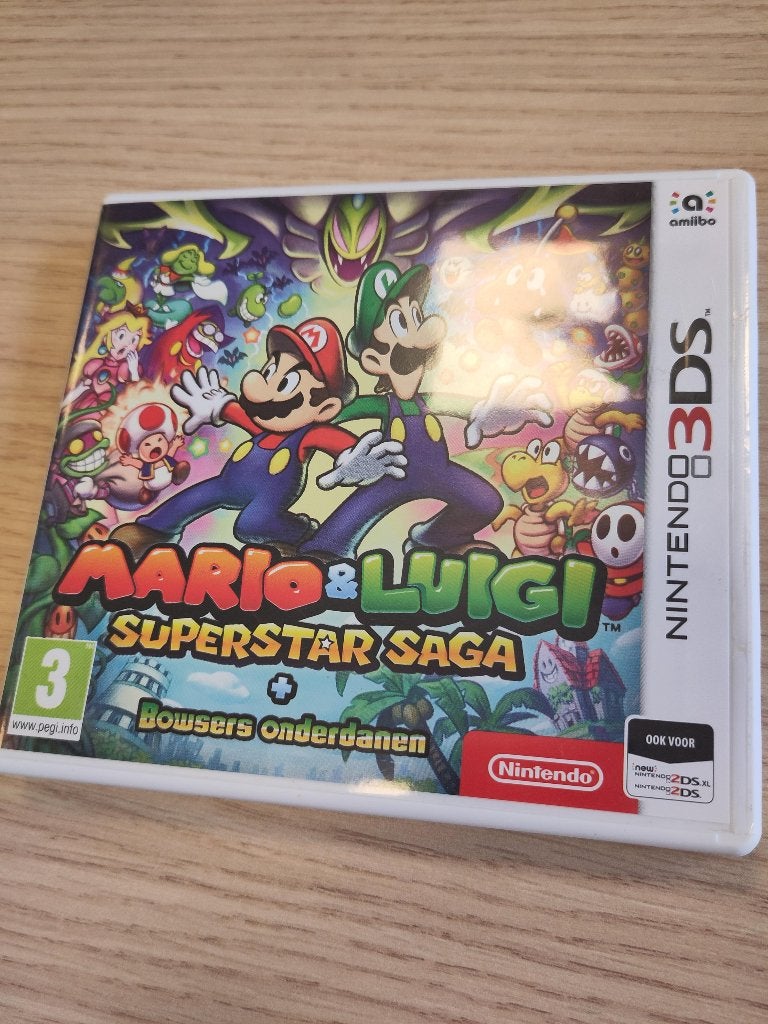 Mario & Luigi: SuperStar Saga + Bowser's Onderdanen 2DS/3DS!, Spelcomputers en Games, Online, 1 speler, Nieuw, Ophalen of Verzenden