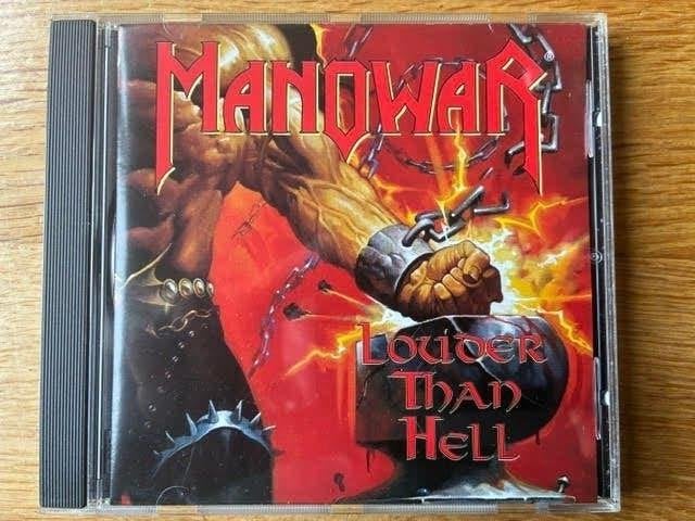 Manowar - Louder Than Hell CD, Cd's en Dvd's, Inclusief boekje, Ophalen of Verzenden, Zo goed als nieuw, Heavy metal