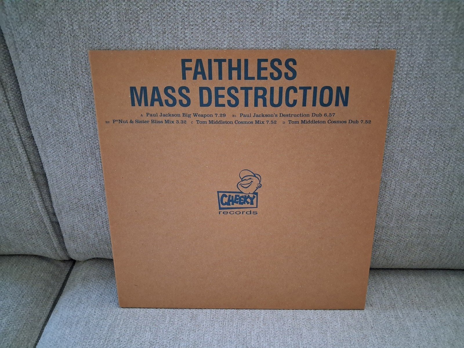 Faithless-Mass destruction, Ophalen, Promo, Elektronisch, 12 inch