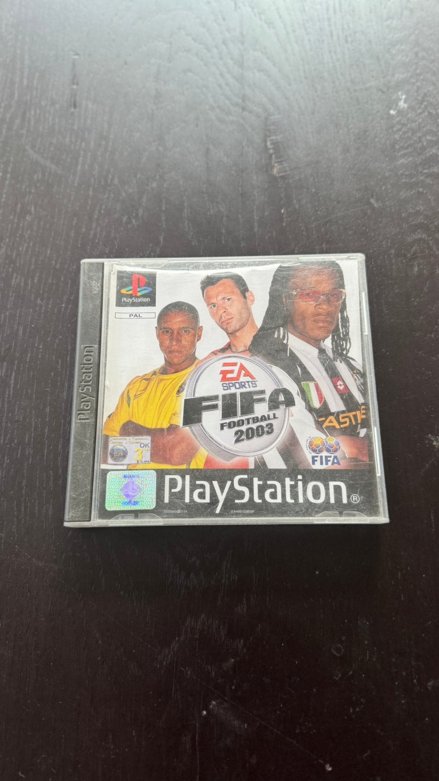 Fifa 2003 Ps1 IN GOEDE STAAT, Spelcomputers en Games, Ophalen of Verzenden, Zo goed als nieuw, Sport, 3 spelers of meer