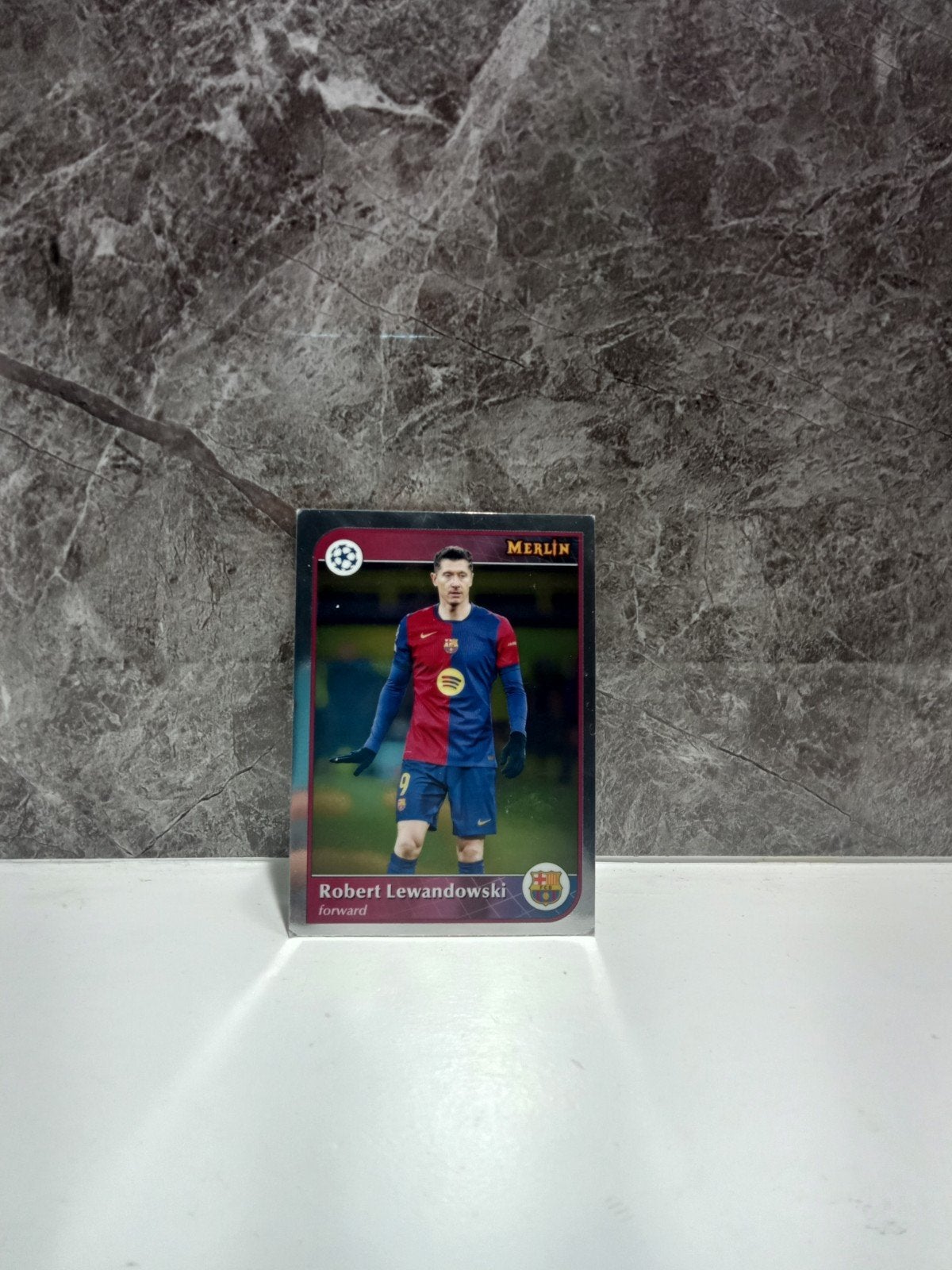 Robert Lewandowski Merlin Topps Spelerskaart, Ophalen of Verzenden