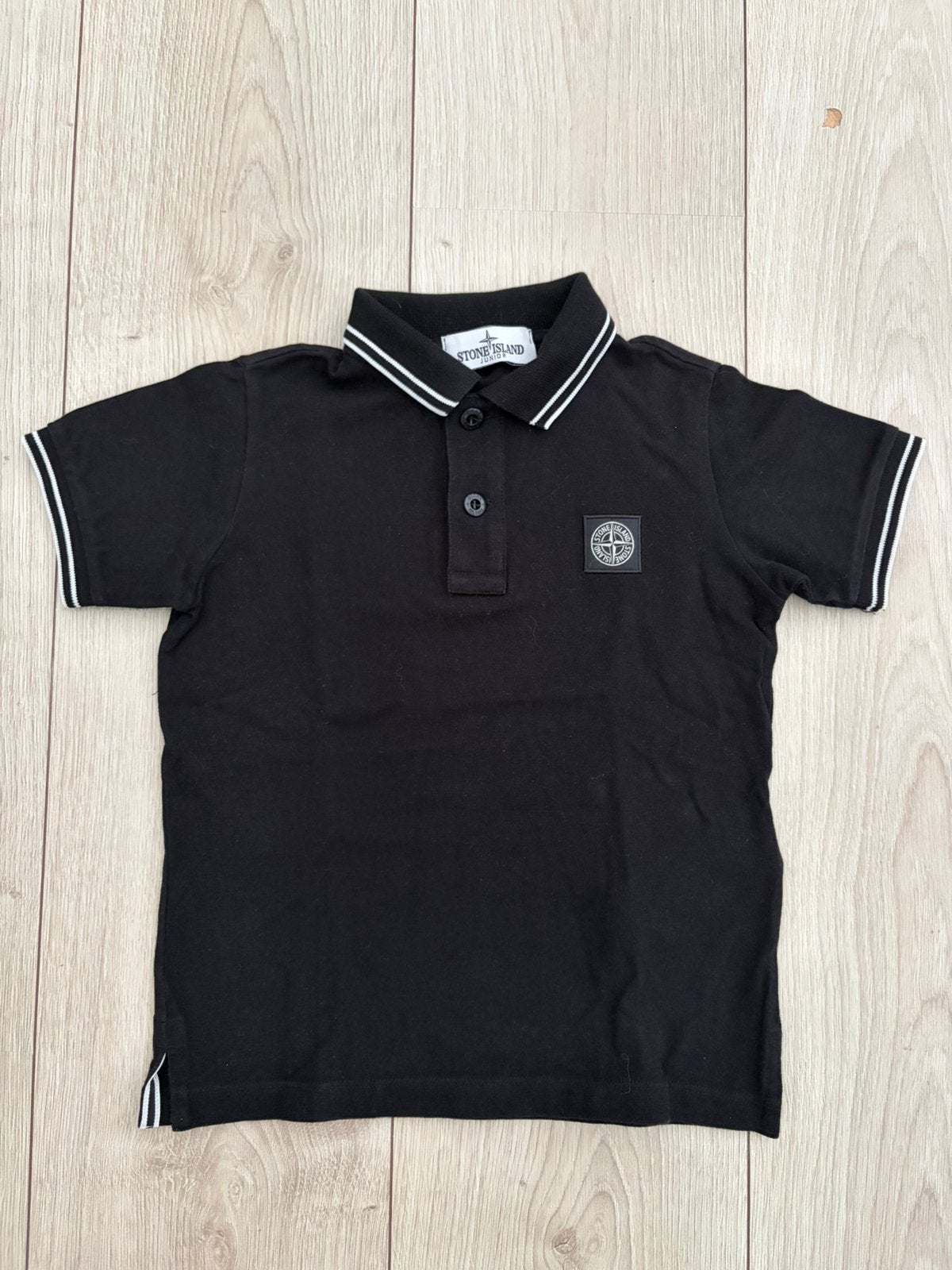 Polo zwart maat 6 jaar / 116, Ophalen of Verzenden, Zo goed als nieuw, Jongen, Shirt of Longsleeve