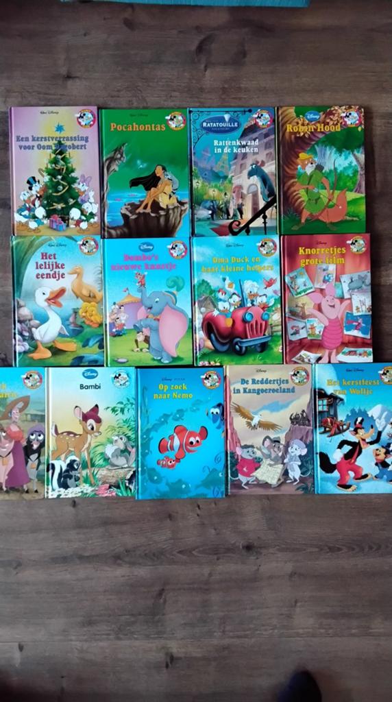 13 disney boekjes, Ophalen, Zo goed als nieuw, Sprookjes