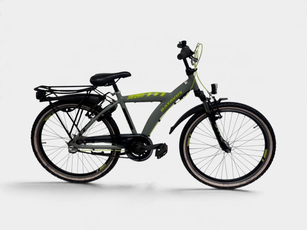 Batavus Snake J24 Jongens Tactical Green 38cm, Ophalen, -, -, Versnellingen