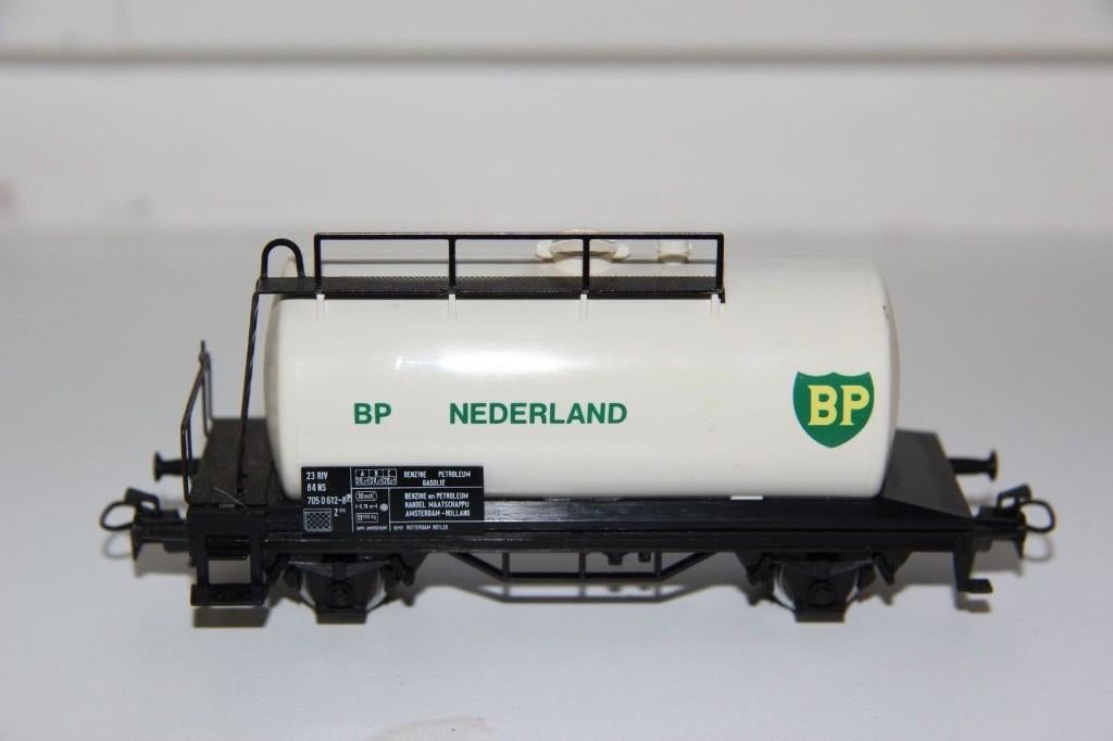 Märklin H0 4440 Ketelwagen BP Nederland, Gebruikt, Gelijkstroom of Wisselstroom, Wagon, Ophalen of Verzenden