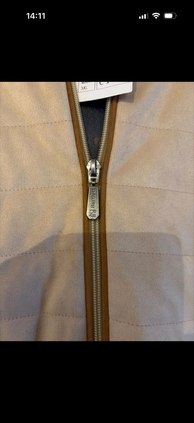 Bartlett Heren Vest - Beige - Maat 3XL - Nieuw met kaartje, Ophalen of Verzenden, Nieuw, Overige maten, Beige