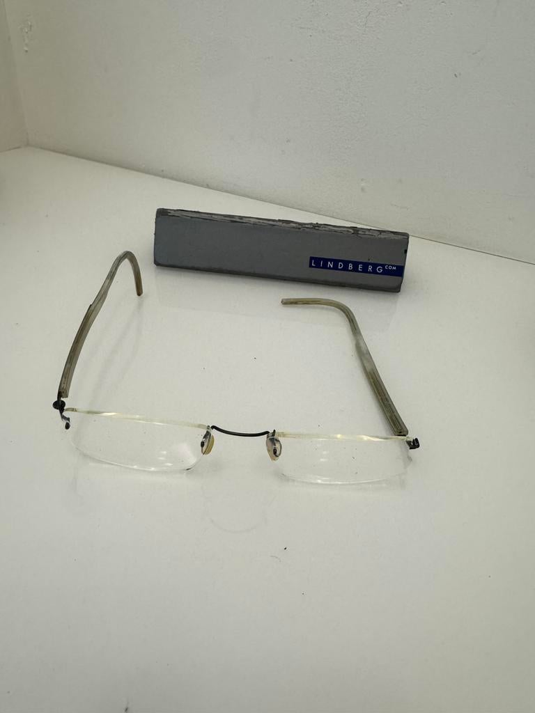 Lindberg Deens Design titanium montuur, Verzenden, Zo goed als nieuw, Bril, Overige merken