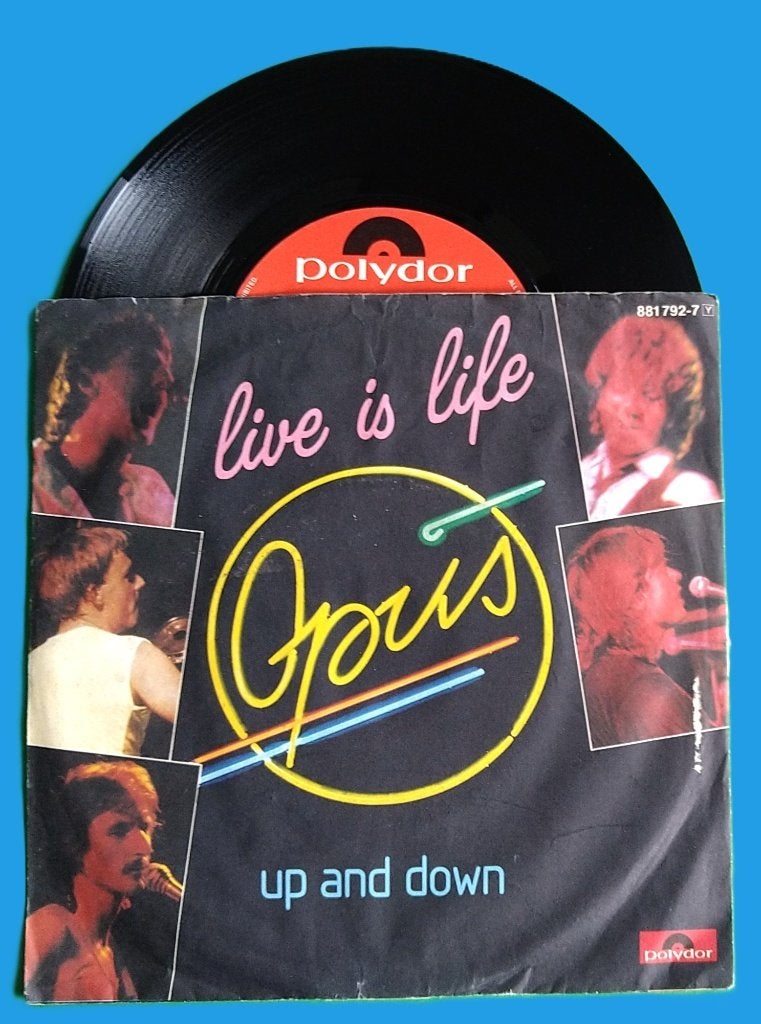 Opus - Live is life, Verzenden, Zo goed als nieuw, 7 inch, Pop