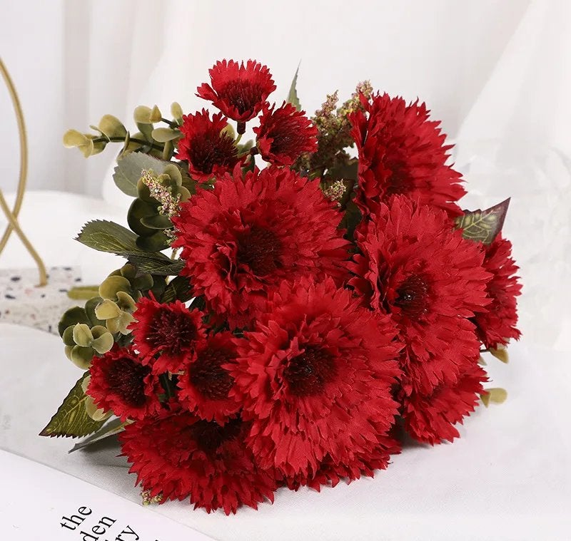 Kunst Gerbera / Kunstbloem Kunstplant Kunstbloemen Bloem, Huis en Inrichting, Verzenden, Nieuw, Kunstbloem