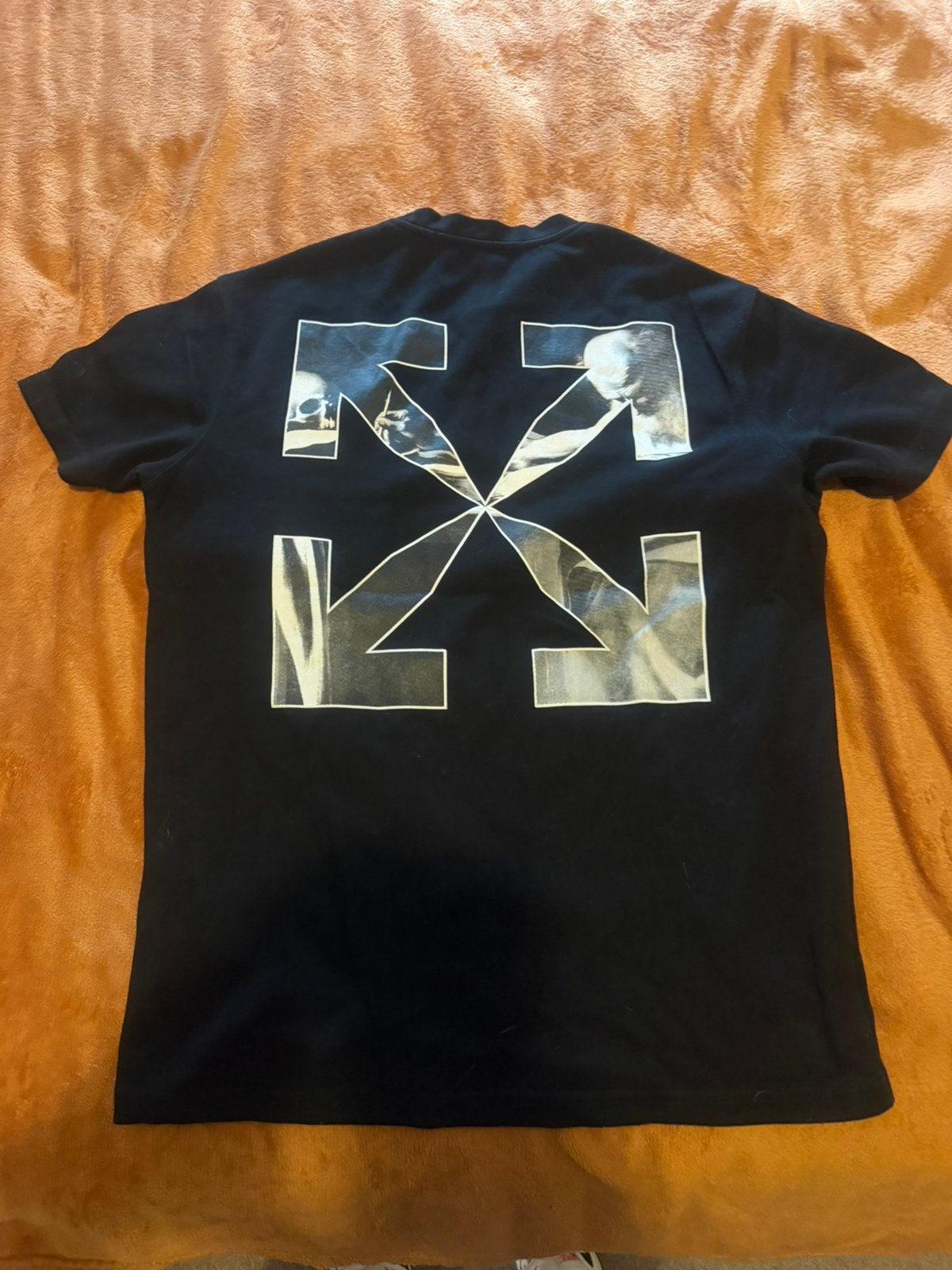 Off white maat m, Kleding | Heren, T-shirts, Ophalen of Verzenden, Zo goed als nieuw, Zwart
