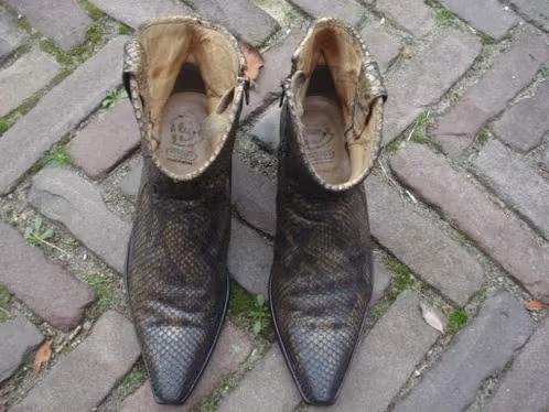 GRATIS VERZENDEN STOERE KLEURRIJKE LEREN SENDRA LAARZEN 37, Overige kleuren, Verzenden, Lage of Enkellaarzen, Zo goed als nieuw