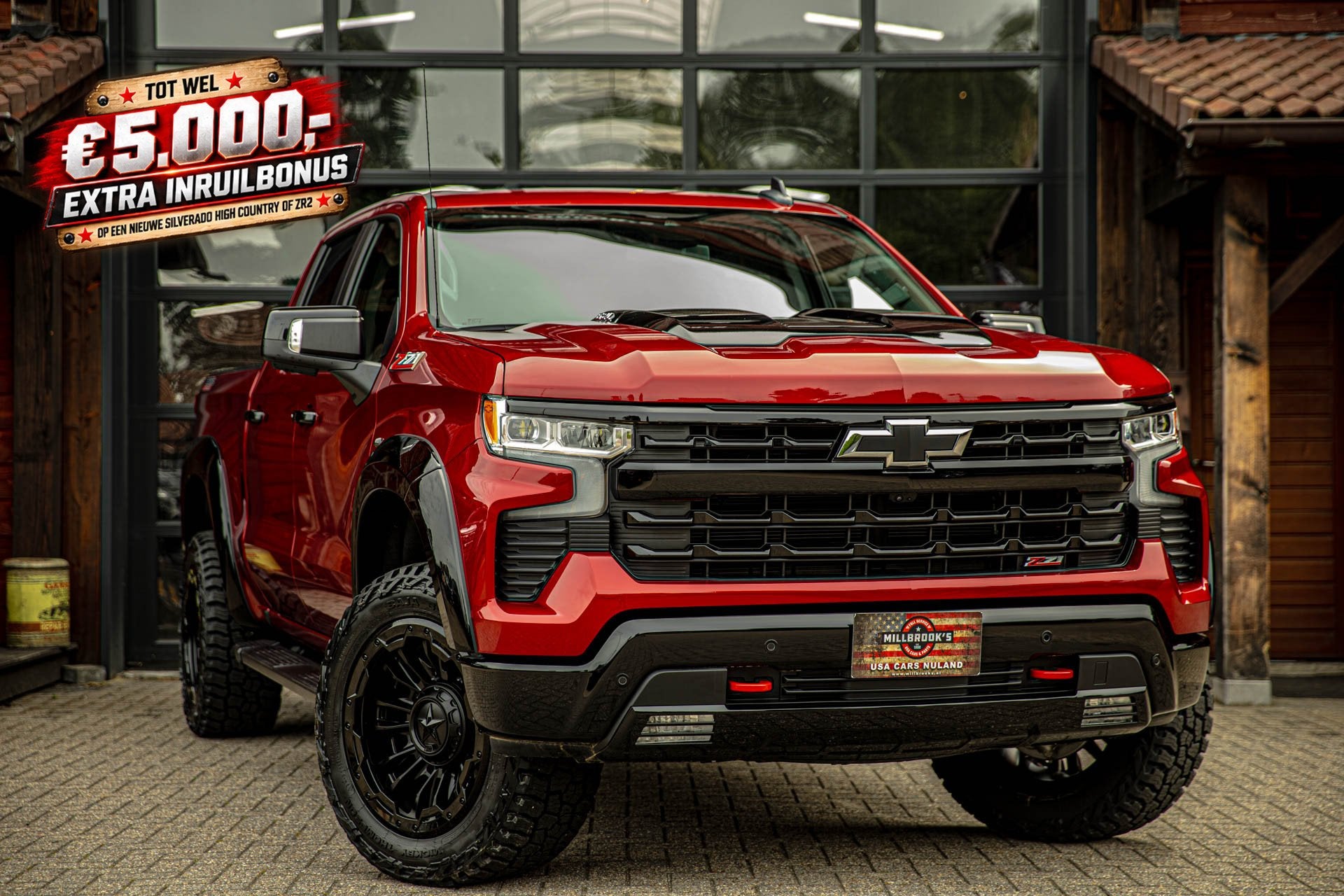 Chevrolet CHEVROLET SILVERADO Z71 trailboss | !Uniek!| Wide, Automaat, 2358 kg, Chevrolet, Bedrijf