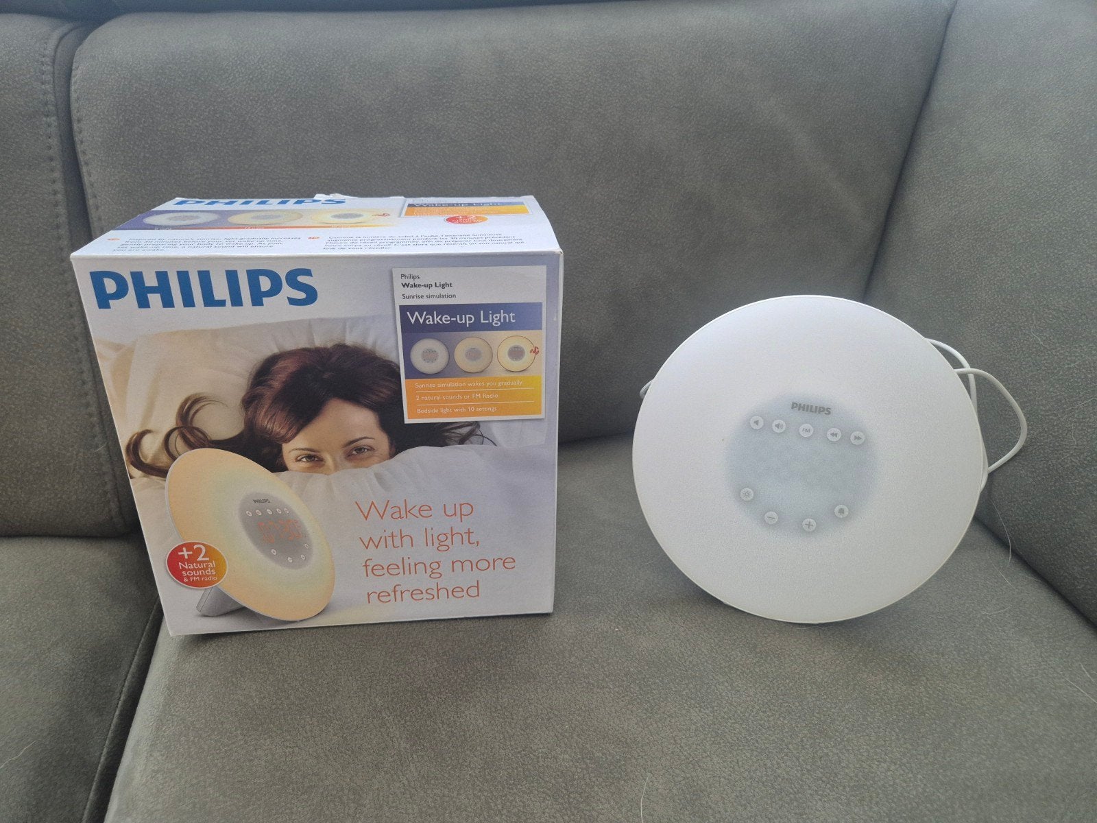 Philips Wake-up Light - Lichtwekker, Witgoed en Apparatuur, Wekkers, Ophalen of Verzenden