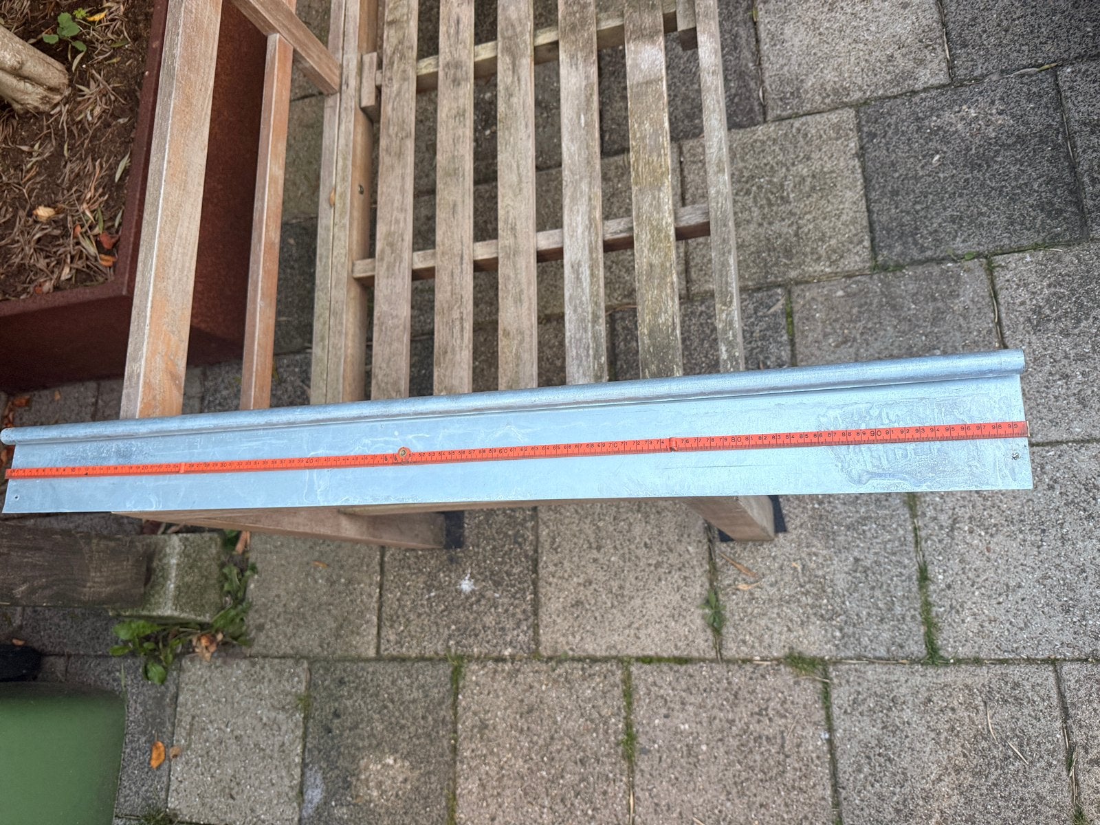zinken deklijsten 12 stuks, Overige typen, Ophalen of Verzenden, Zo goed als nieuw, Minder dan 5 m²