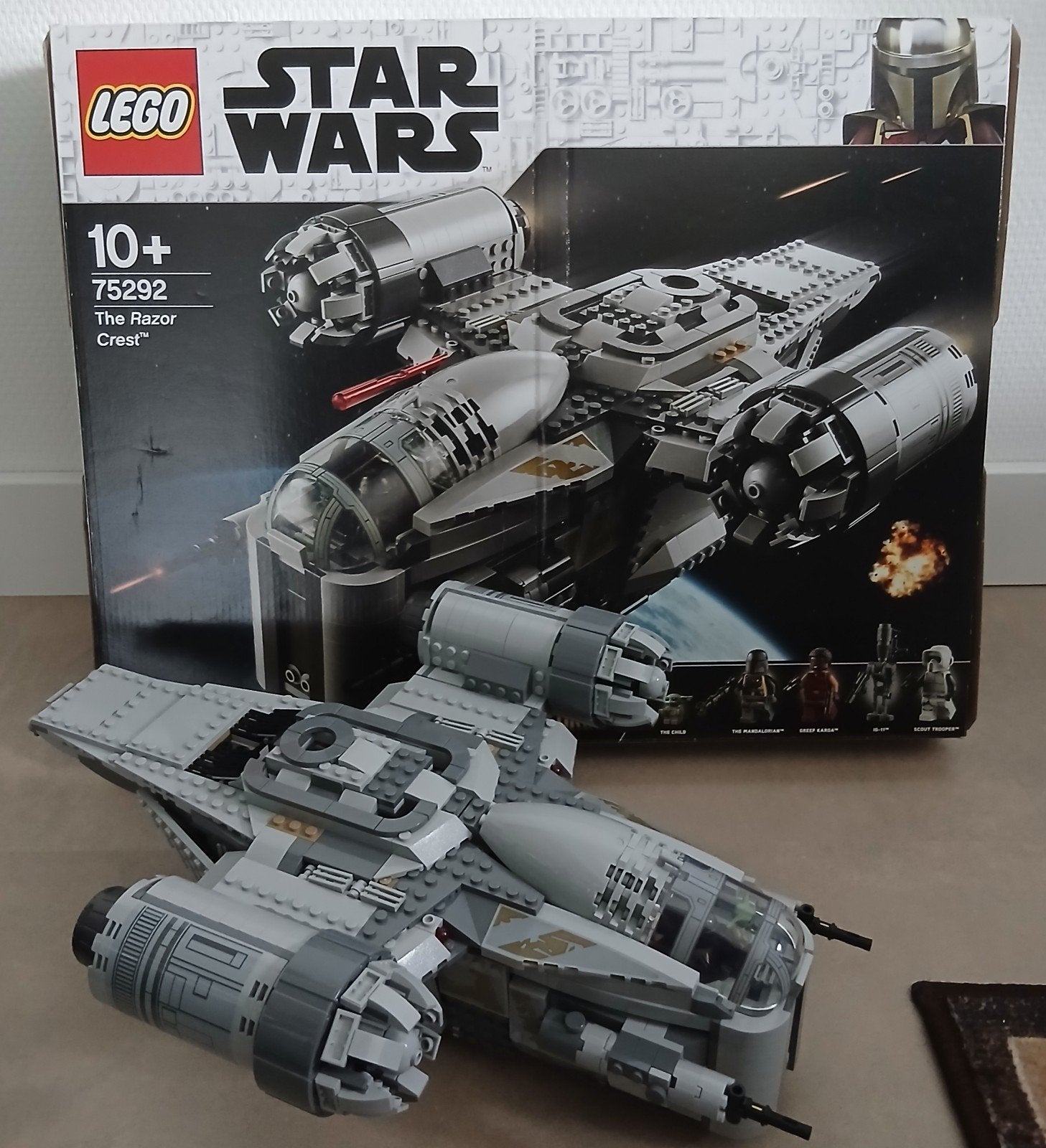 LEGO Star Wars 75292 The Razor Crest, Ophalen of Verzenden, Zo goed als nieuw, Overige merken
