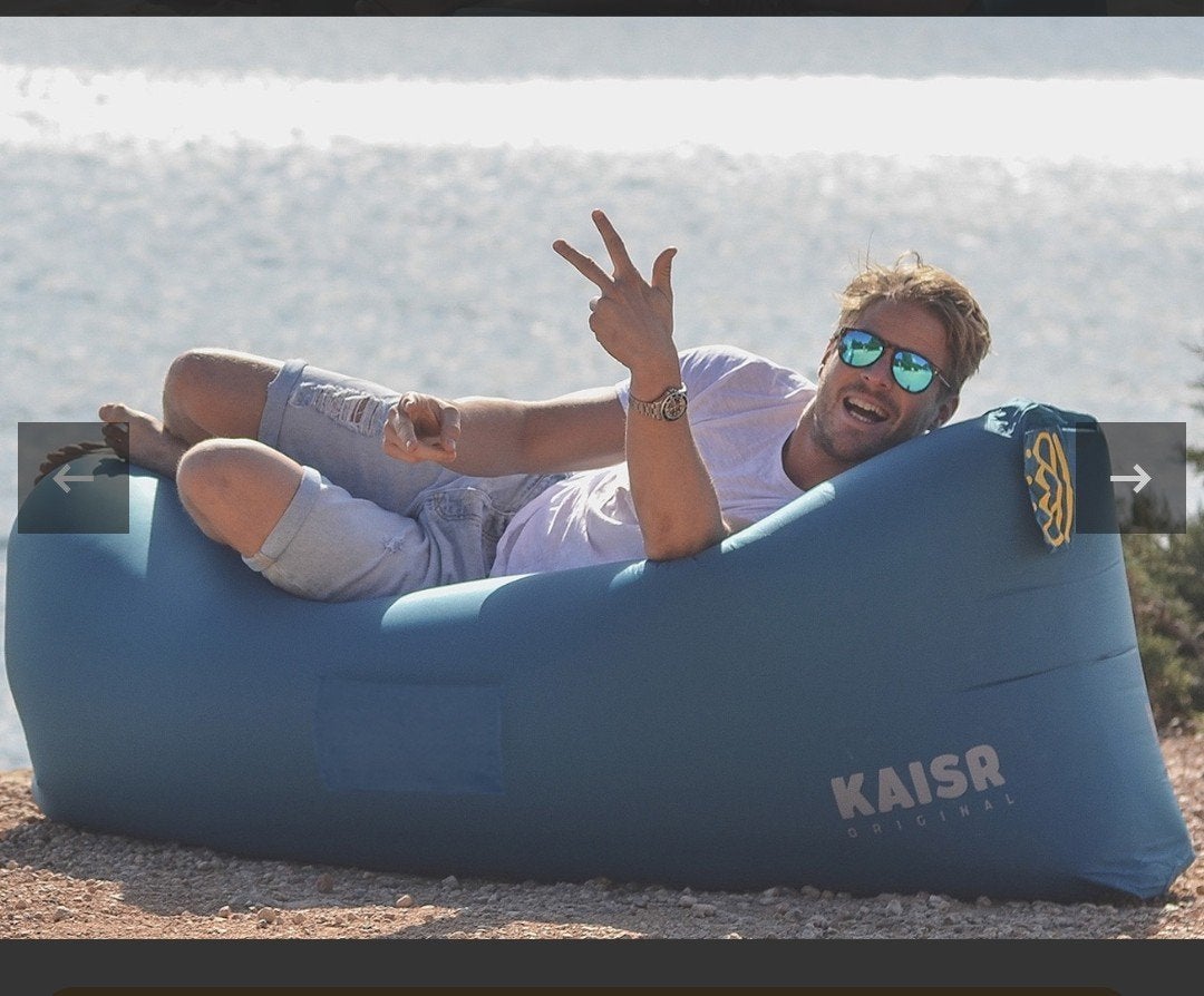 Kaisr air lounger- set van 2, goede kwaliteit, groot formaat, Ophalen, Zo goed als nieuw