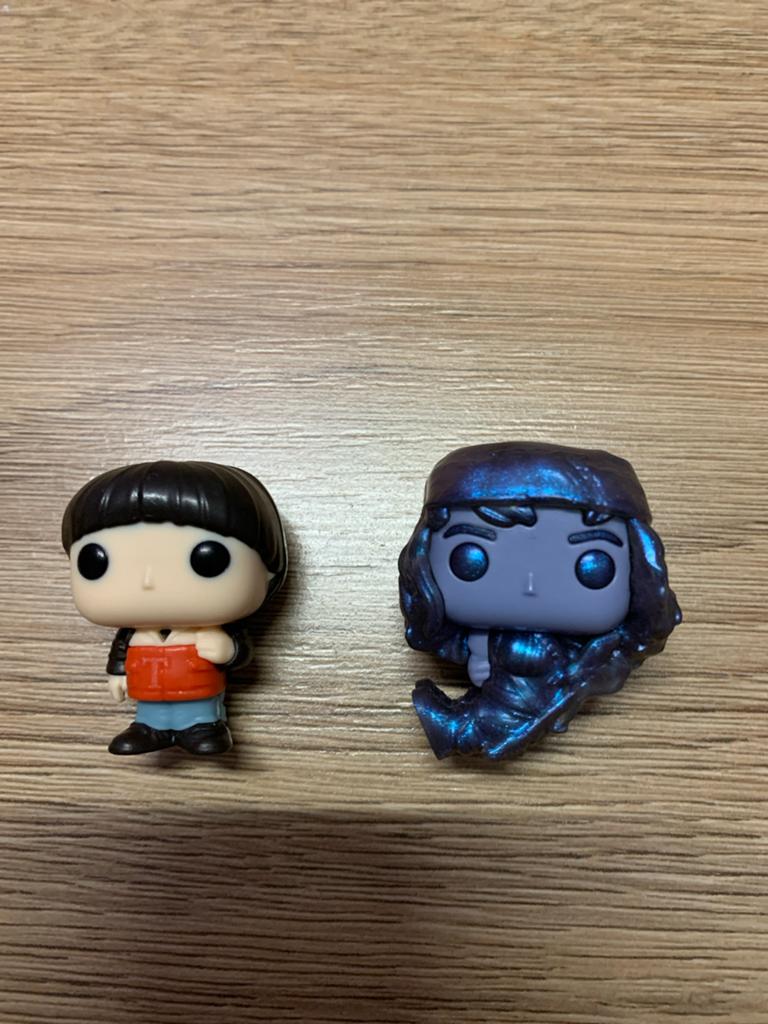 Funko Pop! Stranger Things Mike & Demogorgon (Glow), Ophalen of Verzenden, Nieuw
