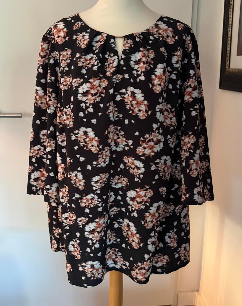 Atelier GS tuniek blouse, Ophalen of Verzenden, Zo goed als nieuw, Zwart, Blouse of Tuniek
