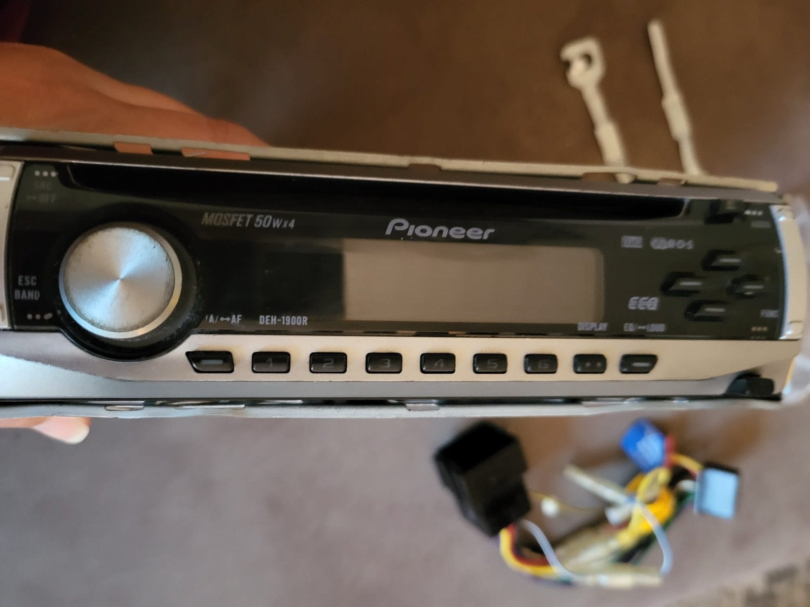 Pioneer DEH-1900R autoradio, Auto diversen, Autoradio's, Ophalen of Verzenden, Gebruikt