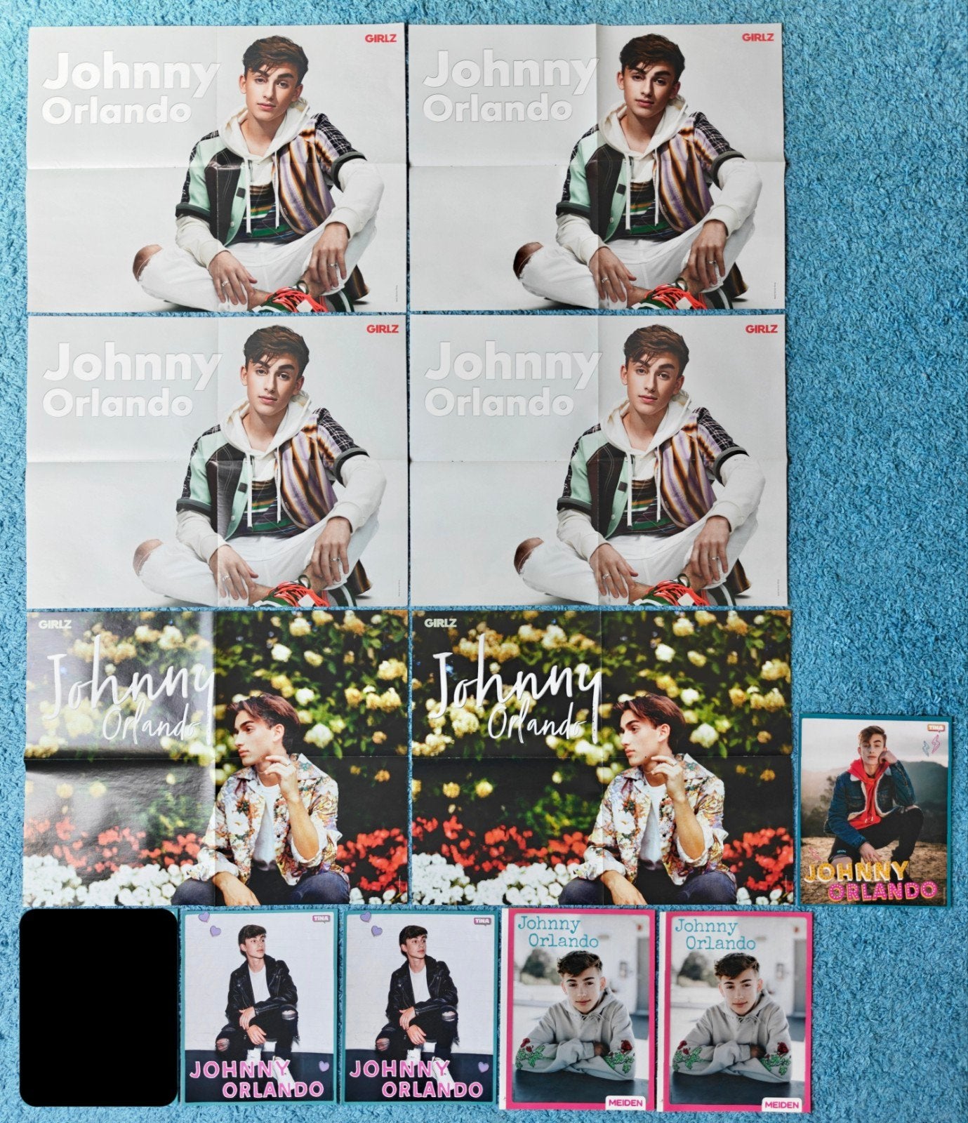Johnny Orlando poster collectie, Ophalen of Verzenden, Nieuw, A1 t/m A3, Muziek