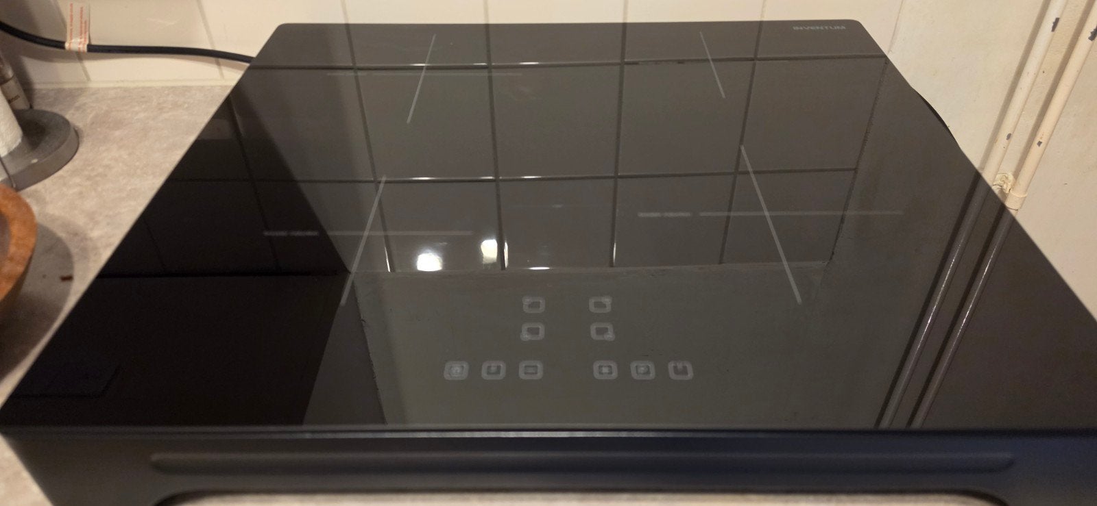 Inventum VKI6010ZWA Vrijstaande Inductiekookplaat, Ophalen, 4 kookzones, Zo goed als nieuw, Inductie