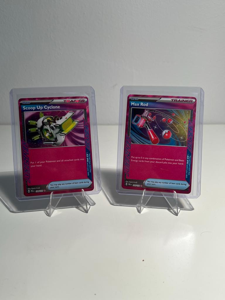 Max Rod  & Scoop Up Cyclone 116/131 & 136/131, Ophalen of Verzenden, Zo goed als nieuw, Meerdere kaarten