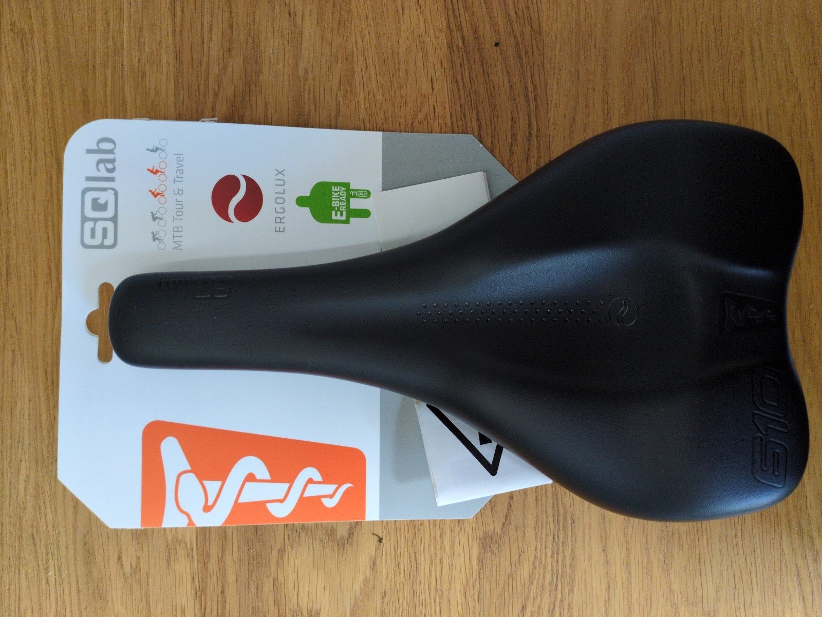 Sqlab 610 ergolux active 2.0 mtb tour & travel 15cm zadel, Ophalen of Verzenden, Zadel