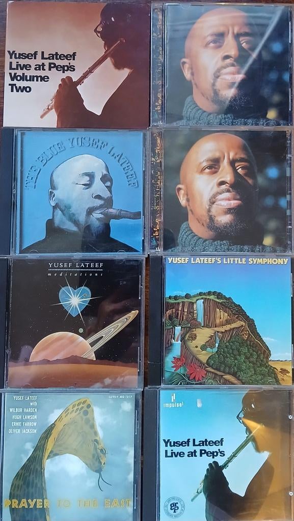 Jazz cd's MILES DAVIS EN YUSEF LATEEF, Cd's en Dvd's, Ophalen of Verzenden, Zo goed als nieuw, Koren of Klassiek