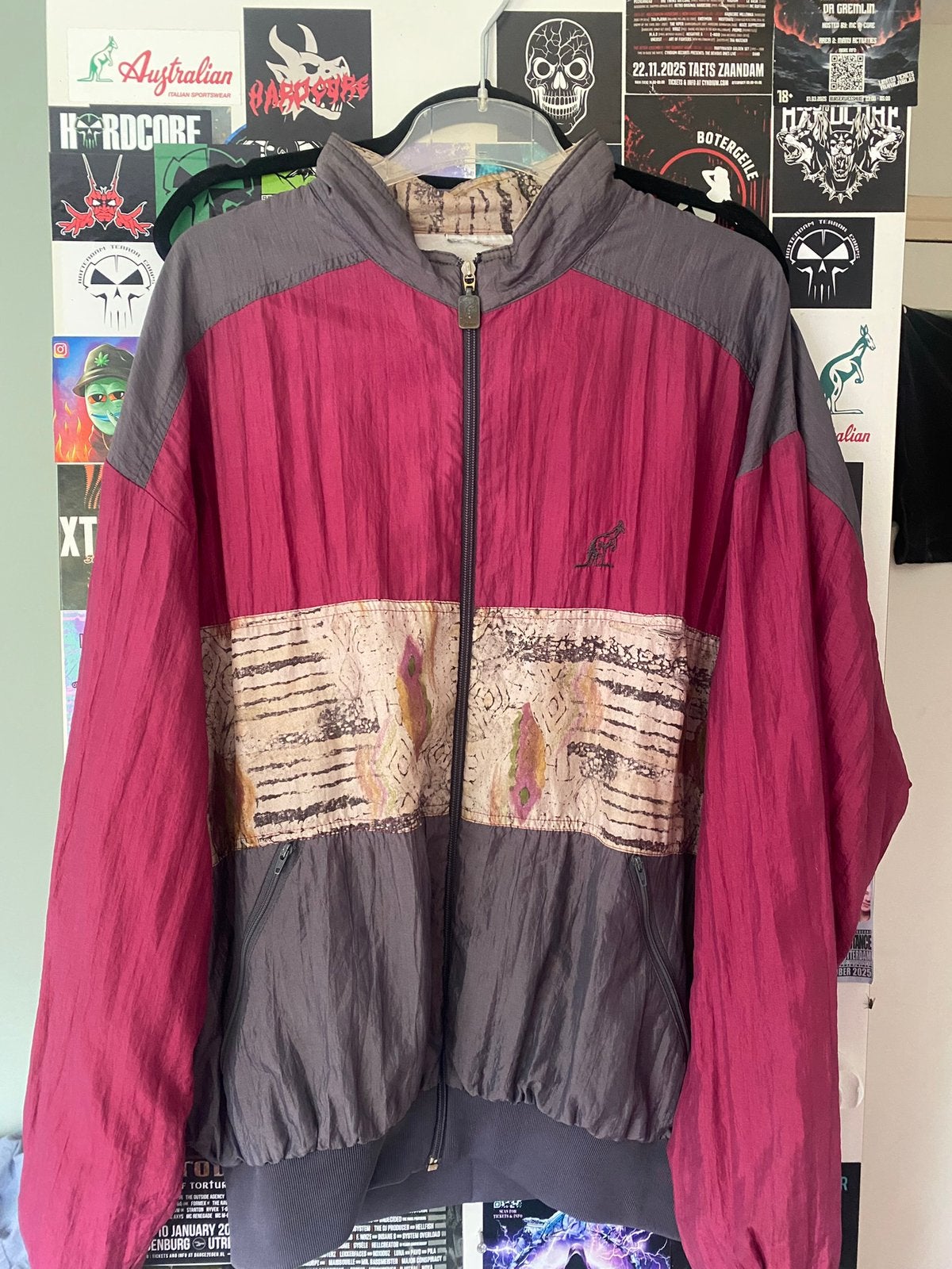 Australian oldschool, Kleding | Heren, Jassen | Zomer, Ophalen of Verzenden, Zo goed als nieuw, Maat 56/58 (XL), Rood