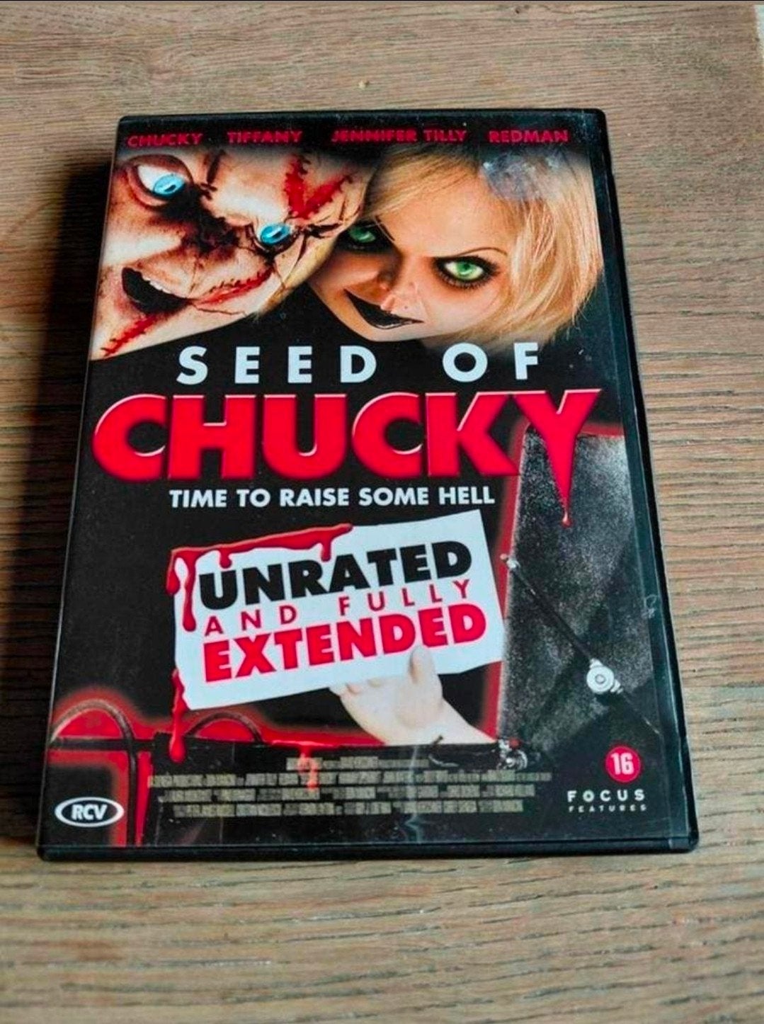 Seed of Chucky dvd. Unrated and Fully Extended!, Cd's en Dvd's, Dvd's | Horror, Vanaf 16 jaar, Ophalen of Verzenden, Gebruikt
